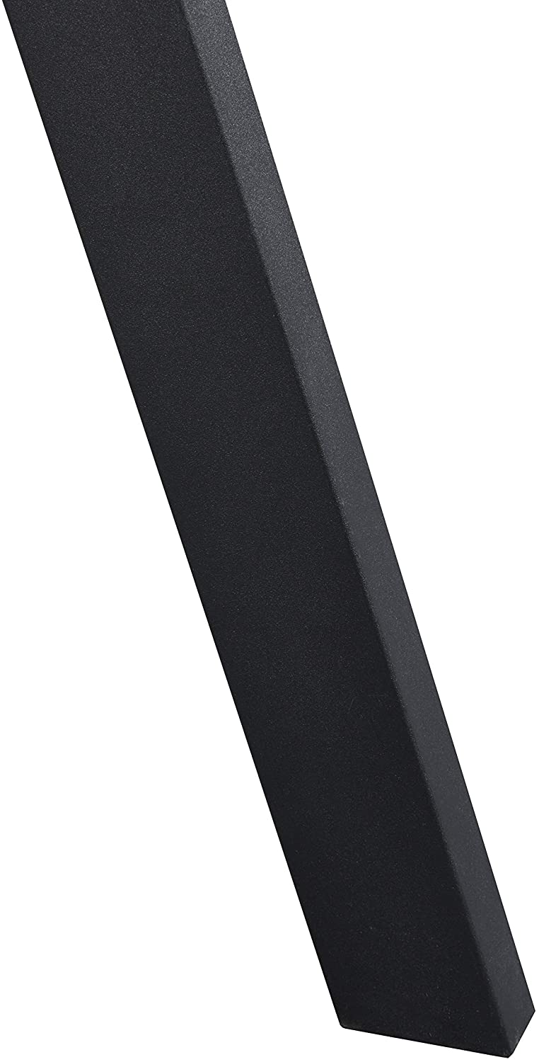 Table à manger Kenora effet bois 150 cm avec bords incurvés 4 places