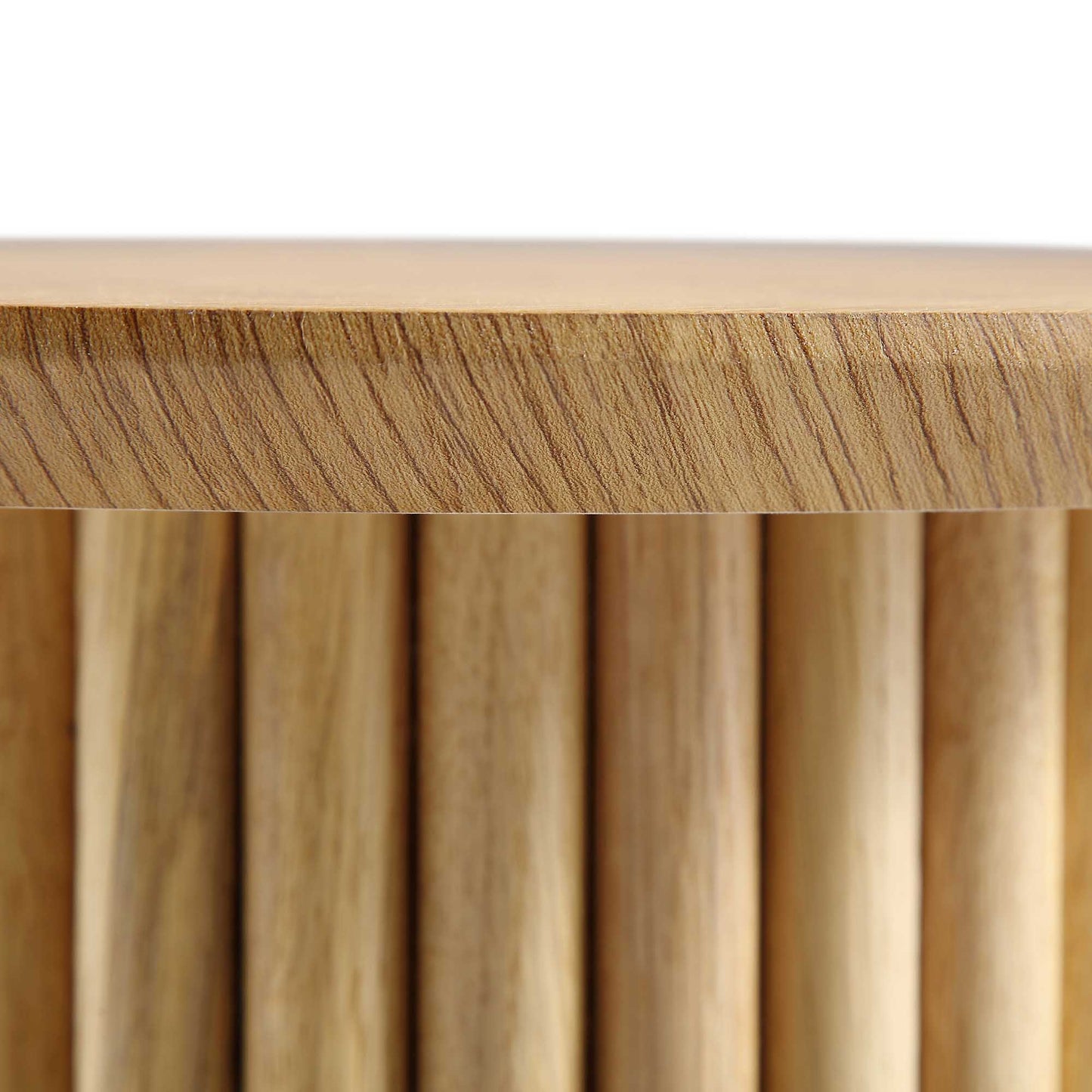 Table d'appoint ronde en chêne Maru, chêne