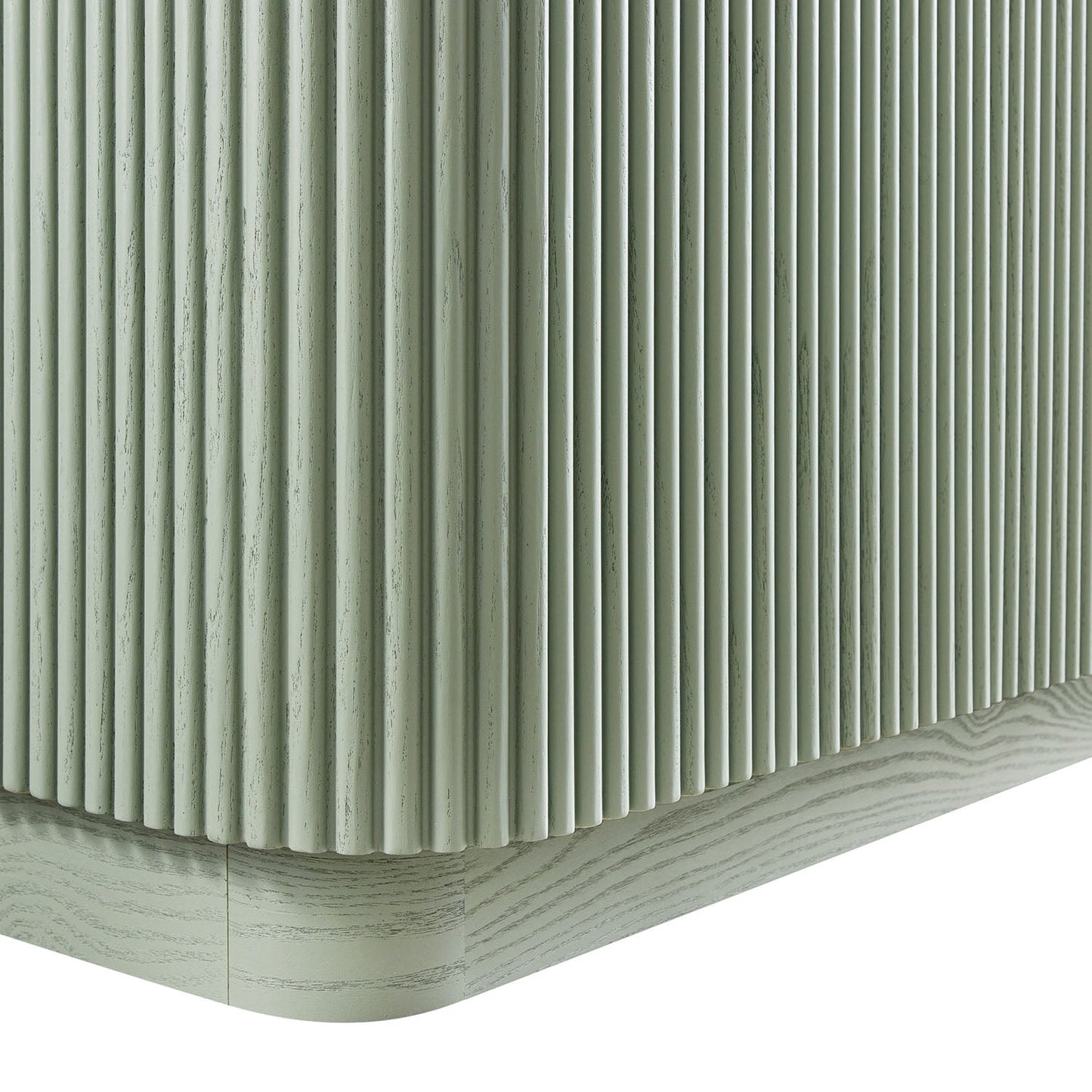 Grand buffet 4 portes Maru, vert sauge