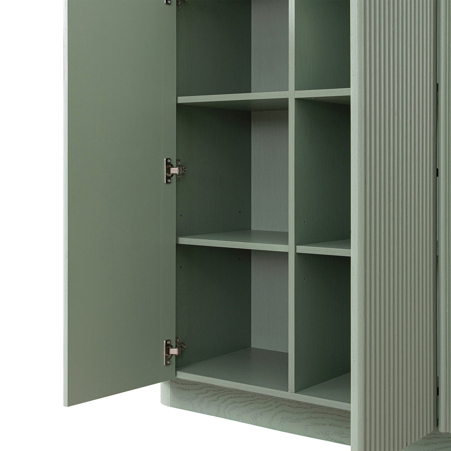 Armoire haute Maru, vert sauge