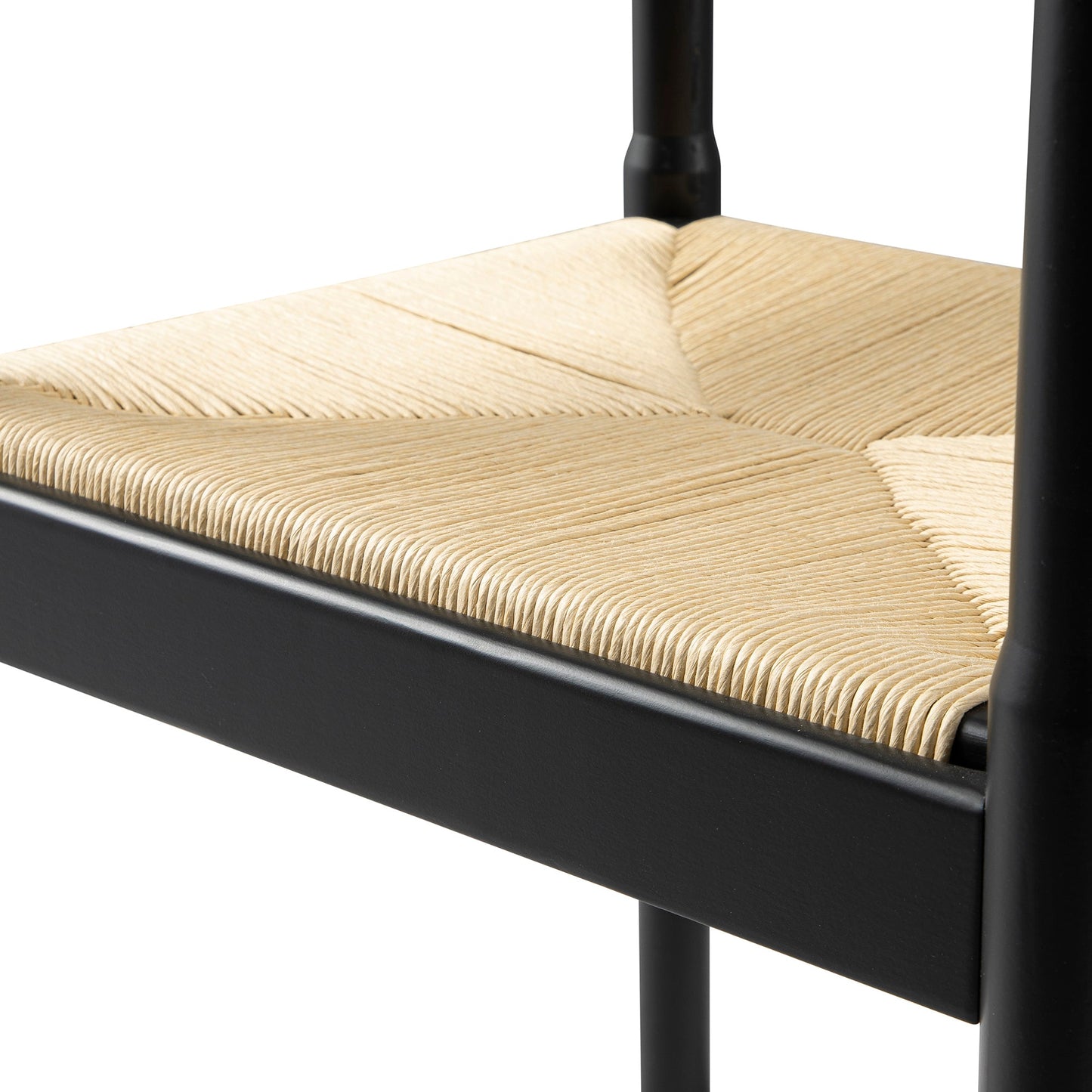 Chaise Carver 2 en 1 Minley, noir mat