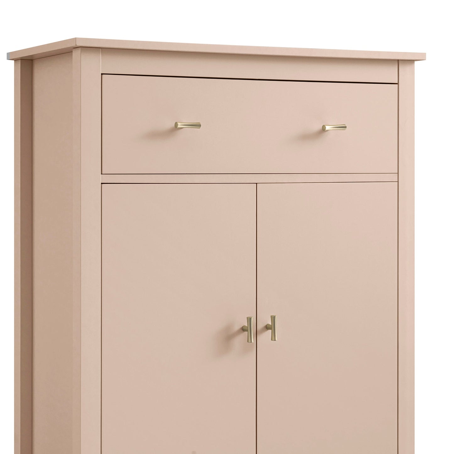 Petit buffet Oakham avec tiroir, rose nude