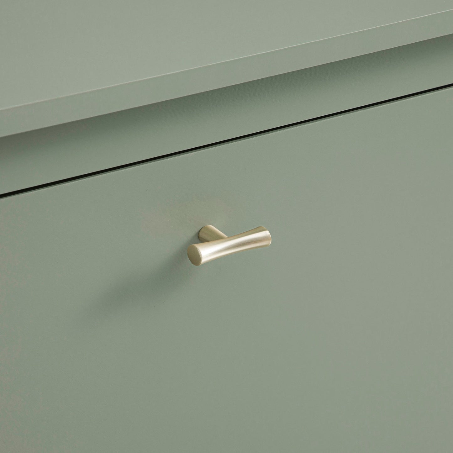 Meuble à chaussures à 2 niveaux Oakham, sauge du désert