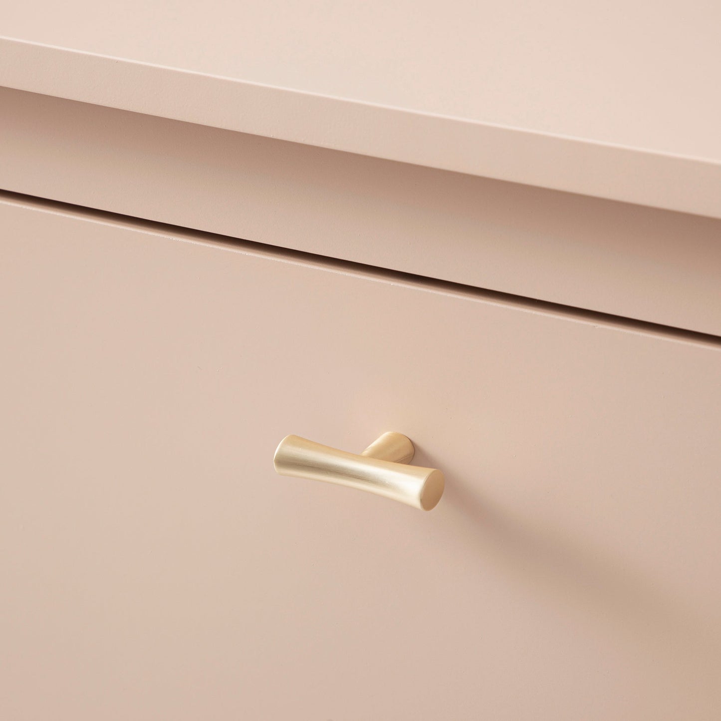 Meuble à chaussures Oakham à 3 niveaux, rose nude