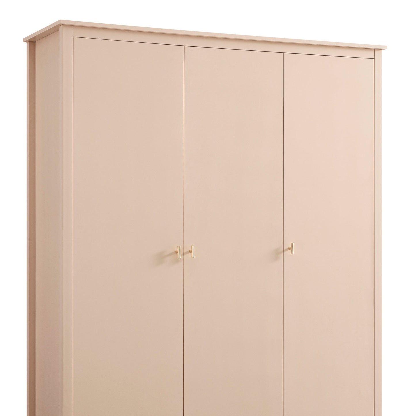 Armoire triple Oakham, rose nude