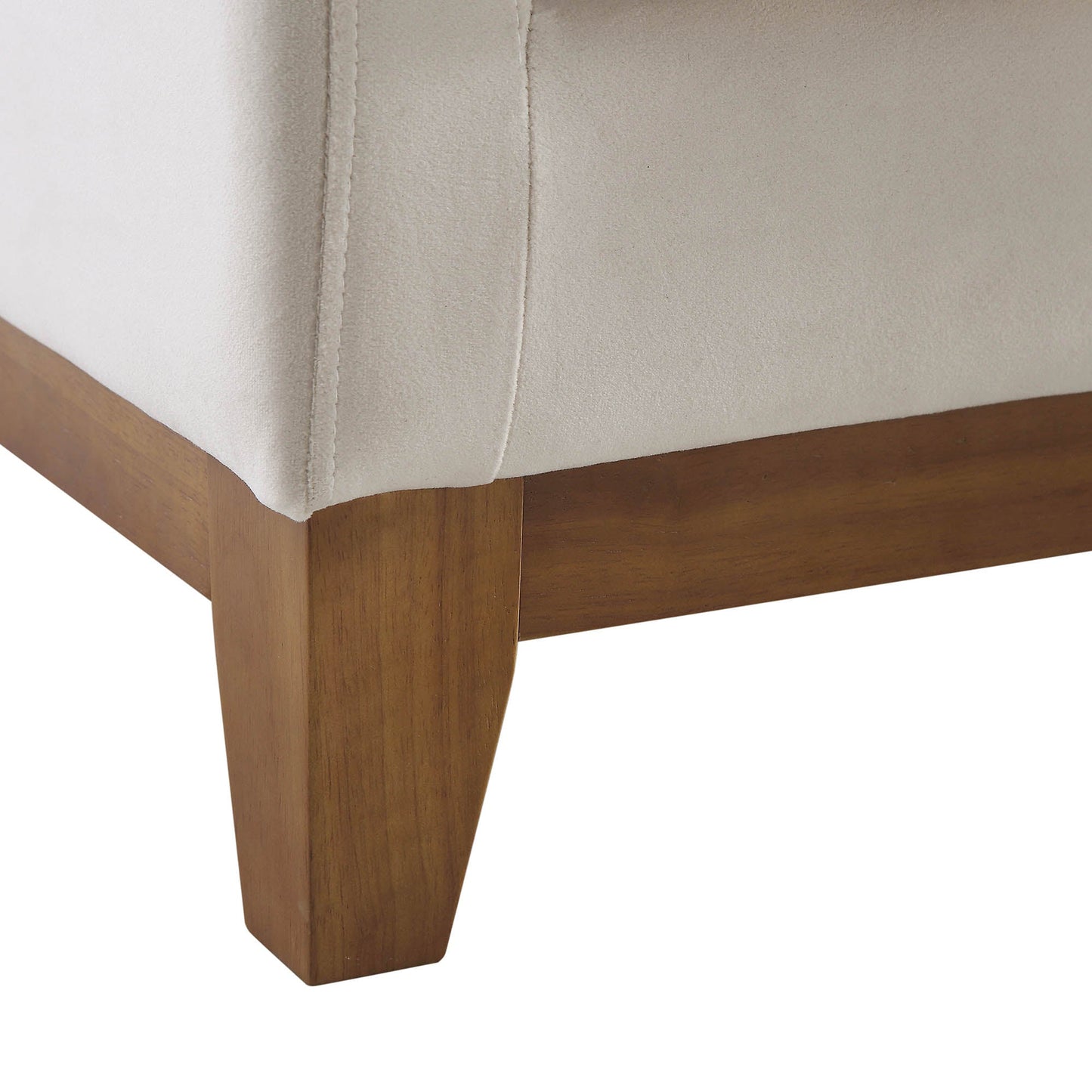 Canapé d'angle Dipley Champagne Velvet Grande