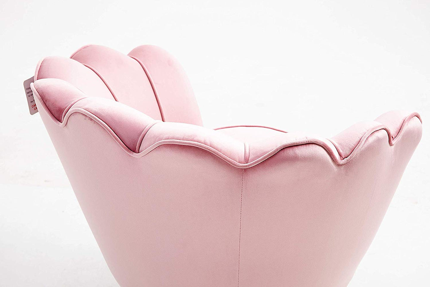 Fauteuil d'appoint Hepburn en velours rose