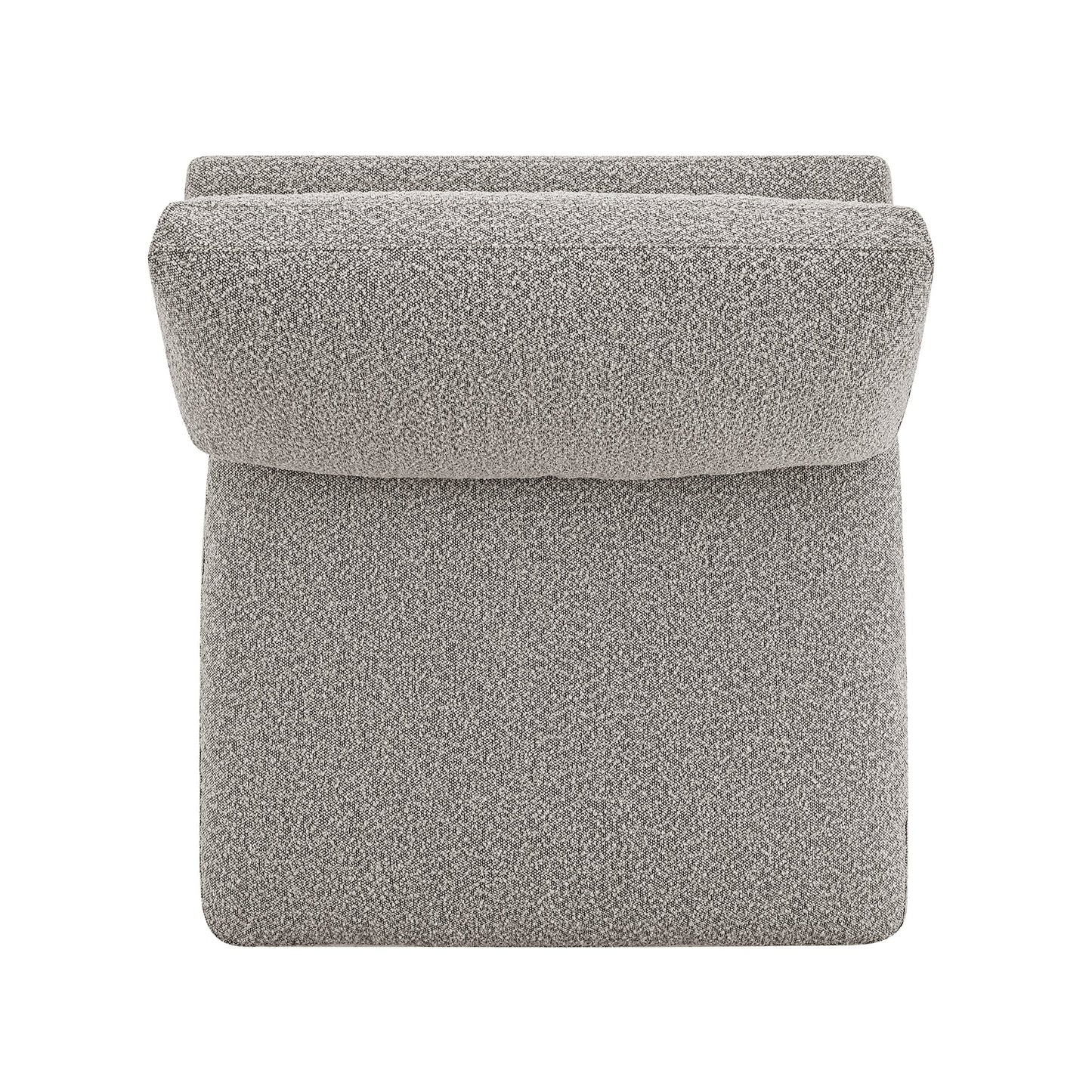 Canapé modulable Lutyens Taupe Boucle, assise sans accoudoirs