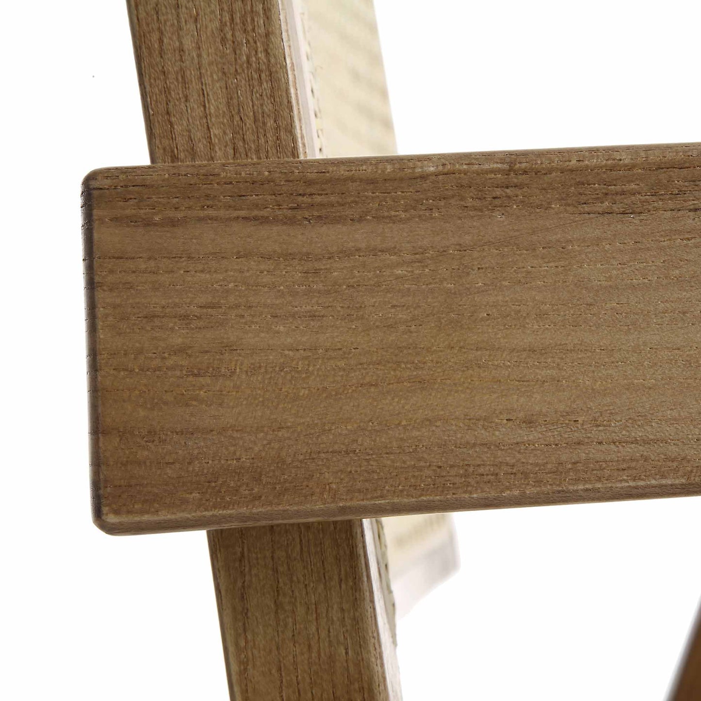 Chaise de salle à manger Jeanne en noyer clair, rotin et hêtre massif