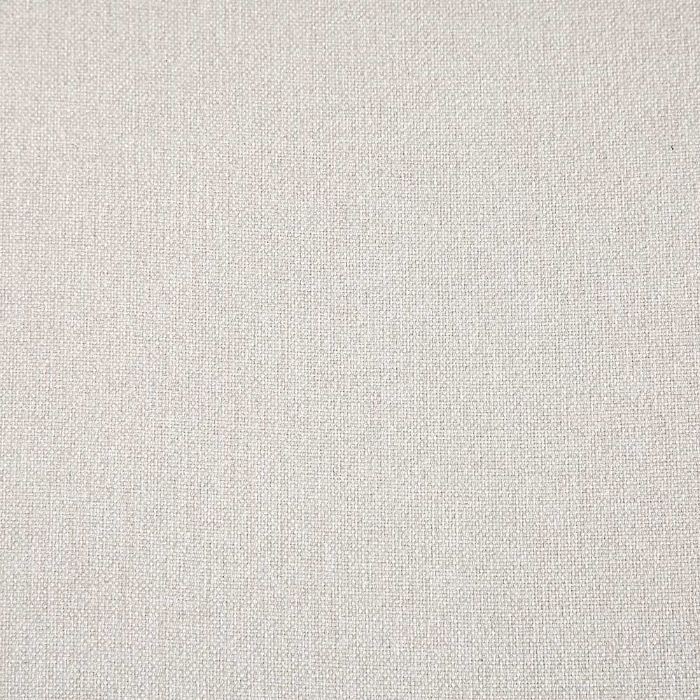 Chaise de salle à manger rembourrée Hansel, tissu beige et cadre naturel