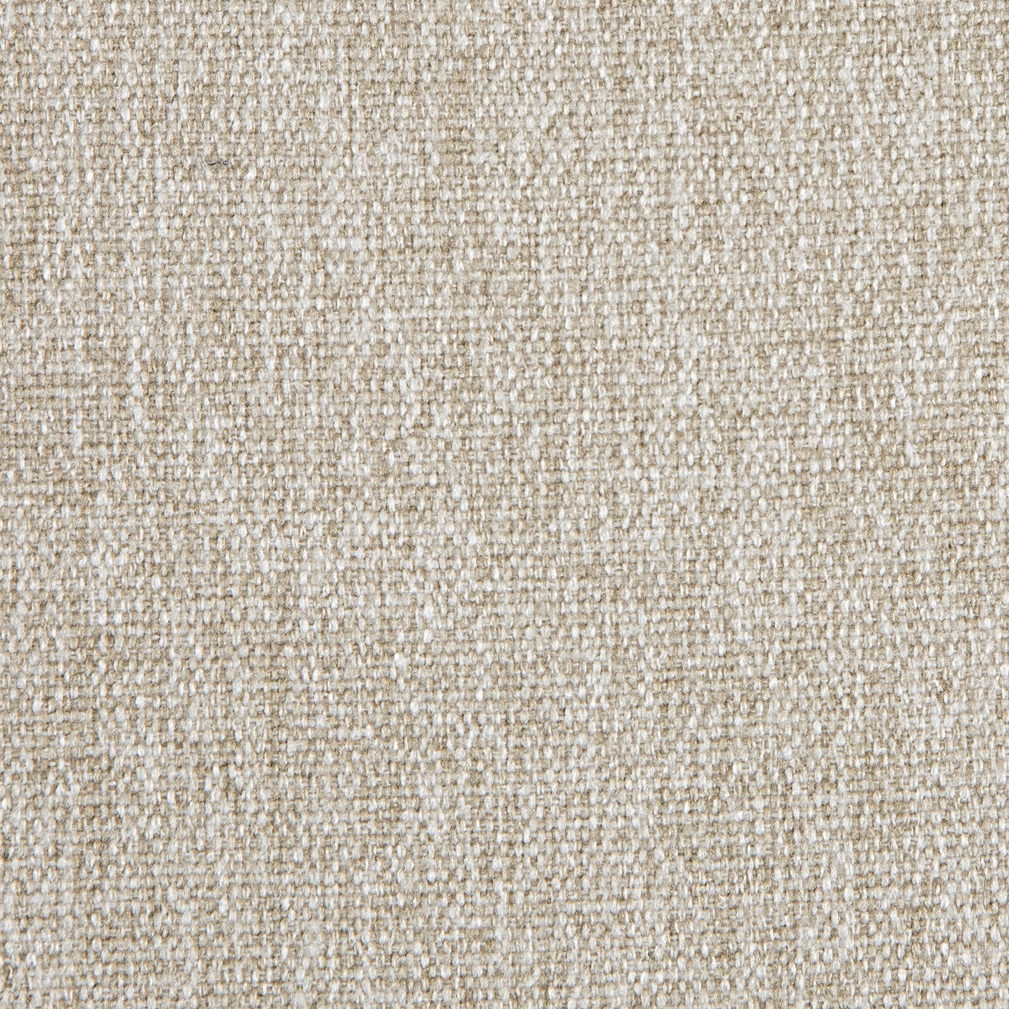 Chaise de salle à manger rembourrée Hansel, cadre taupe avec tissu avoine