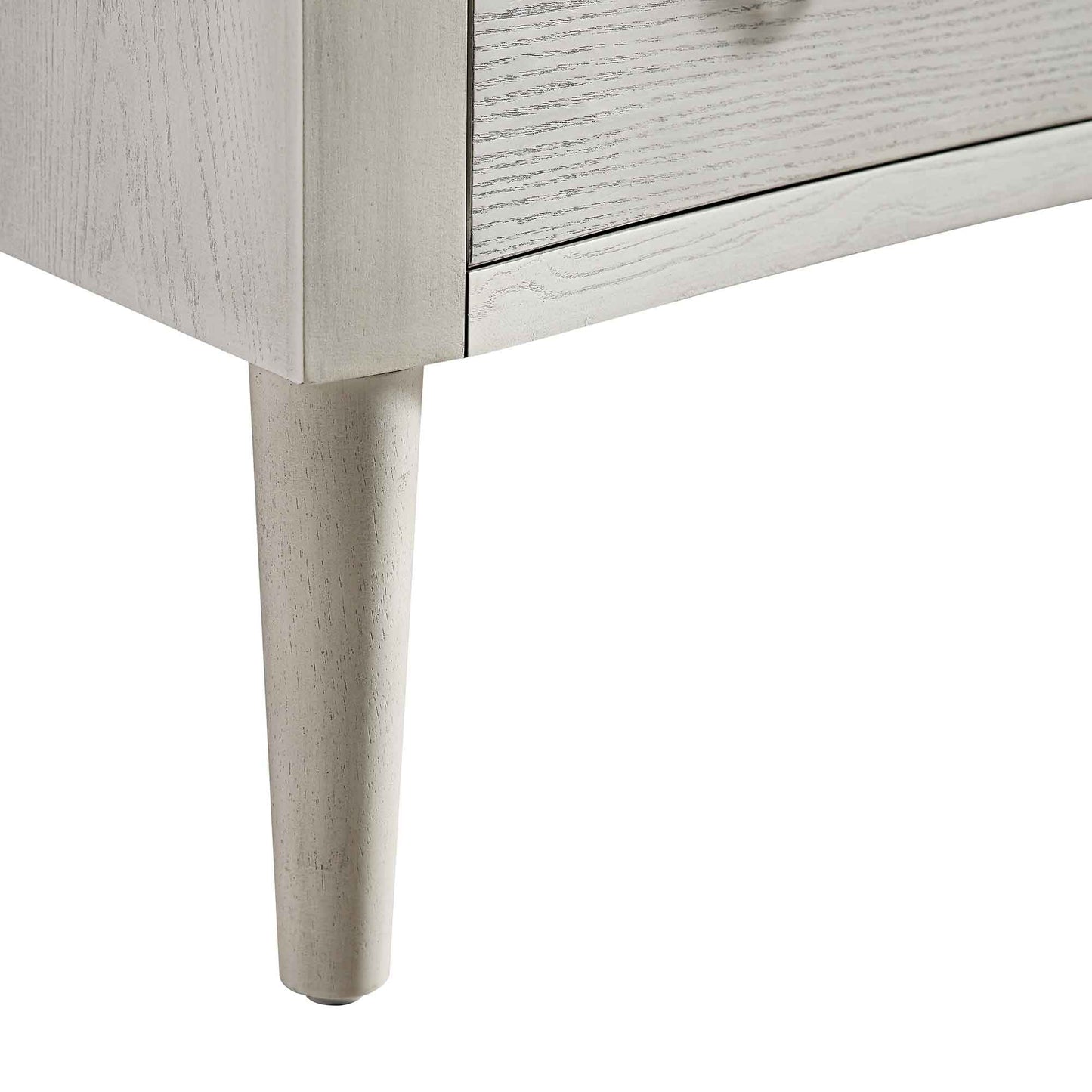 Commode concave Thalia, blanc délavé