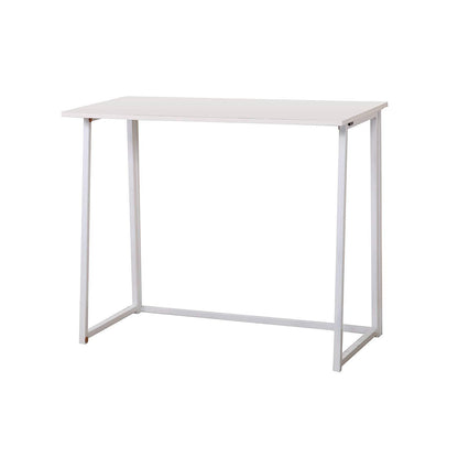 Bureau pliable compact blanc (sans assemblage)