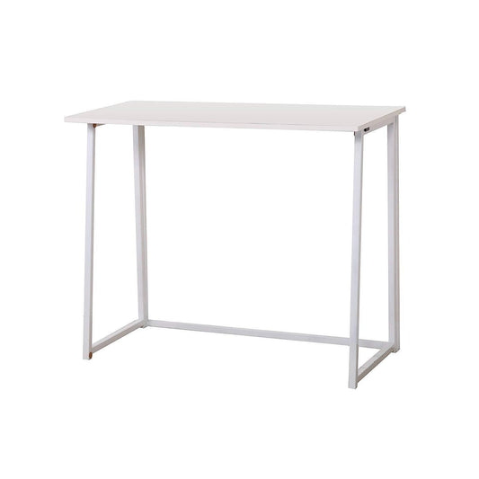 Bureau pliable compact blanc (sans assemblage)