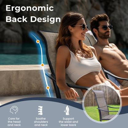 Ensemble de salle à manger d'extérieur MAISON ARTS 8 pièces avec parasol de 4 m