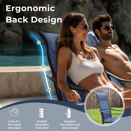 Ensemble de salle à manger d'extérieur MAISON ARTS 8 pièces avec parasol de 4 m