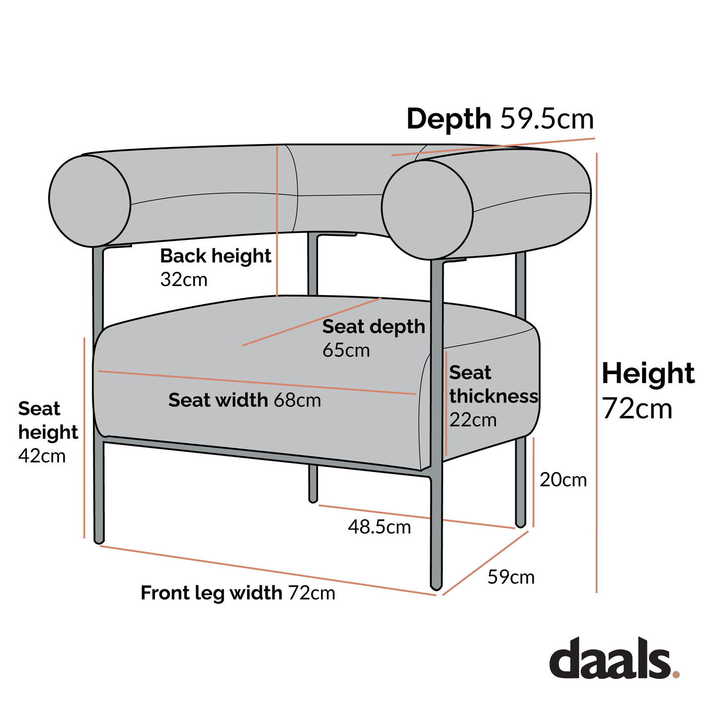 Fauteuil Fulbourn en velours vert olive