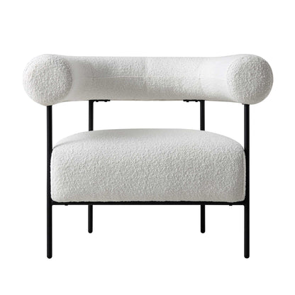Fauteuil Fulbourn Boucle Blanc