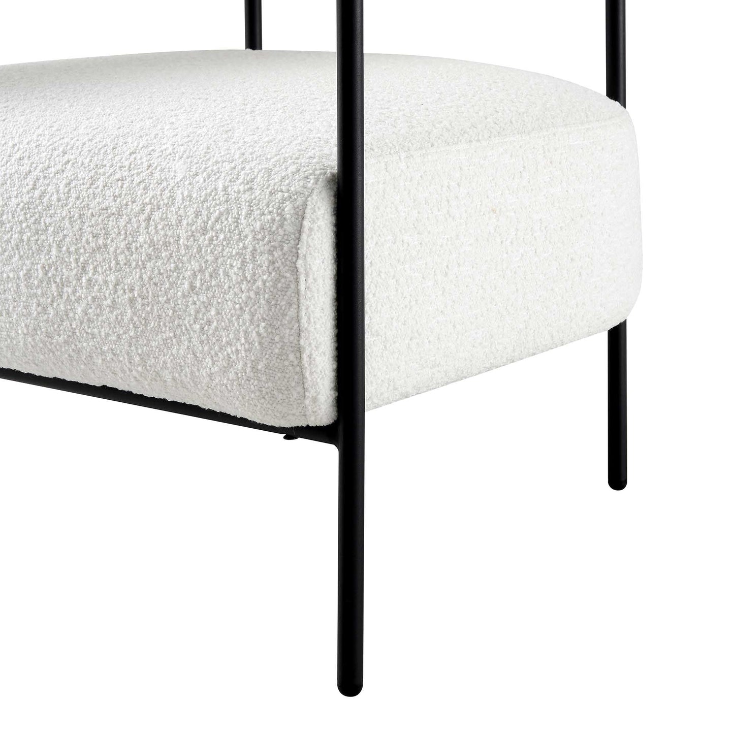 Fauteuil Fulbourn Boucle Blanc