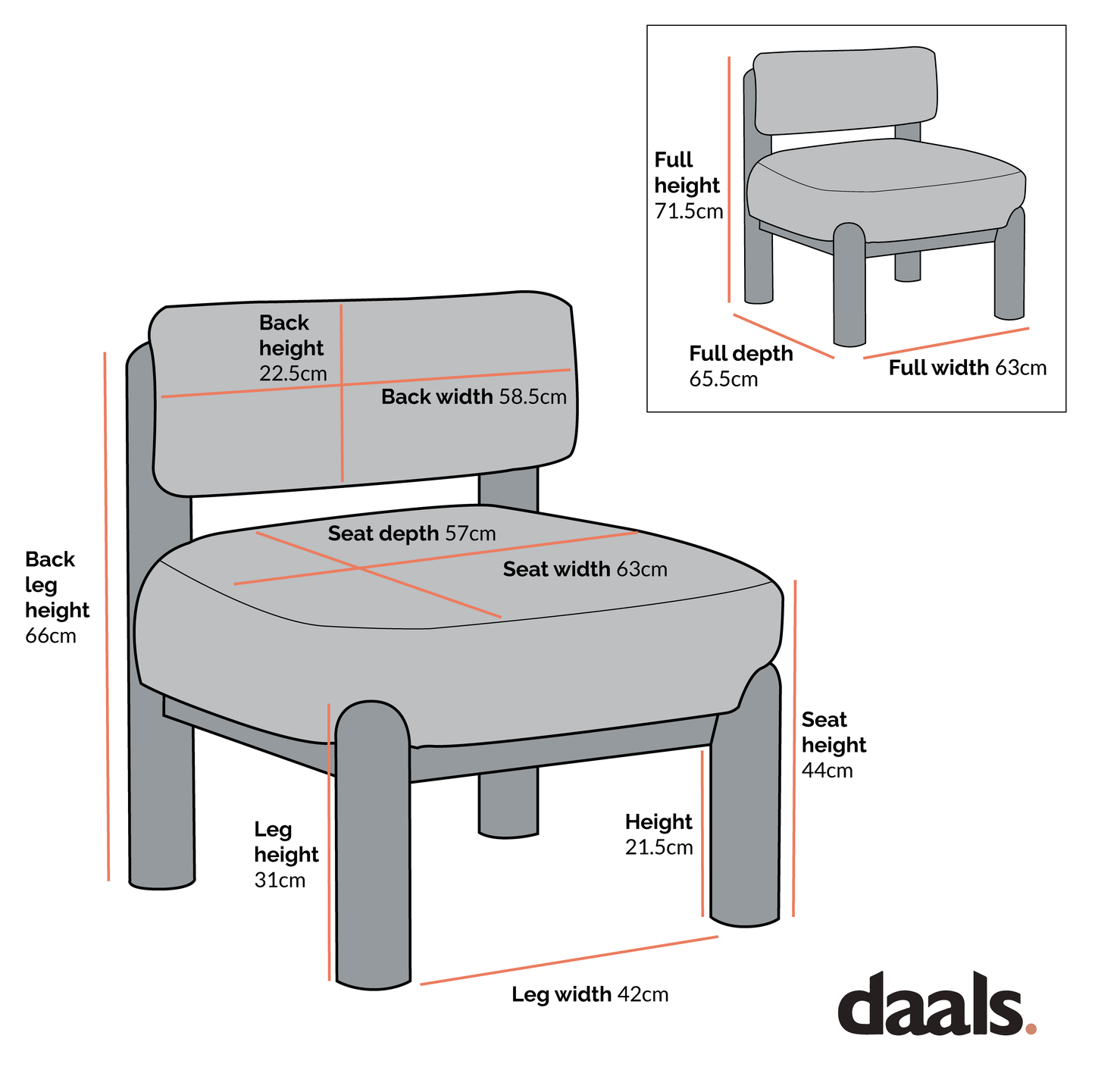 Fauteuil d'appoint en fausse peau de mouton Sherpa écru Okja