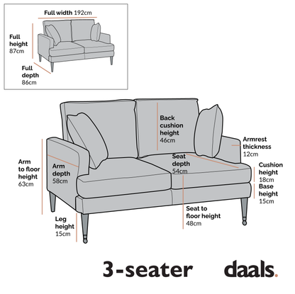 Canapé 3 places Brigette en velours vert olive avec pieds à roulettes en laiton antique
