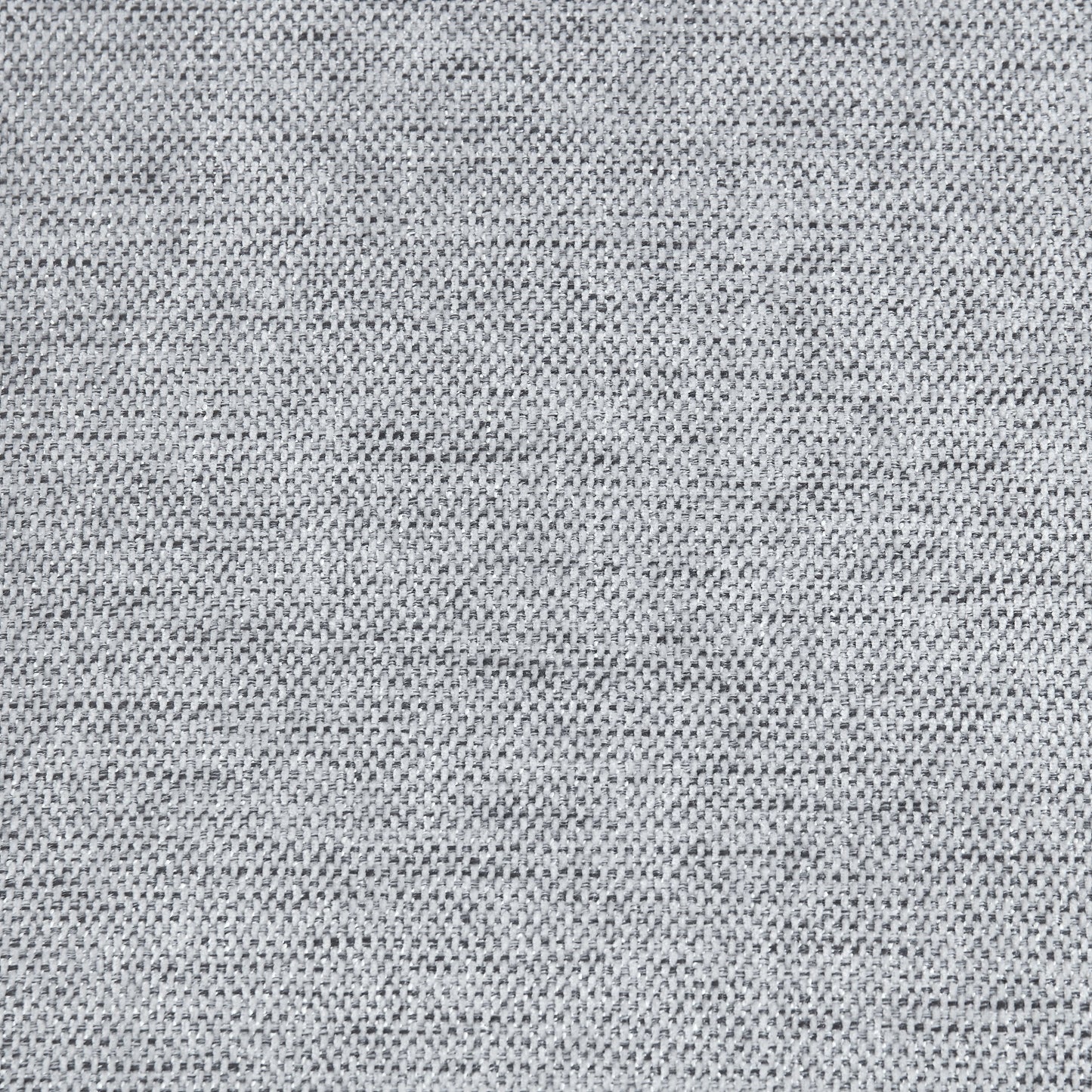 Canapé 3 places Noak en tissu tissé gris avec pieds chromés