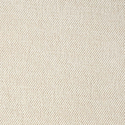 Canapé 2 places Harper en tissu tissé beige avec accoudoirs inclinés