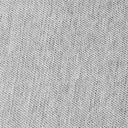 Canapé 2 places Harper en tissu tissé gris avec accoudoirs inclinés