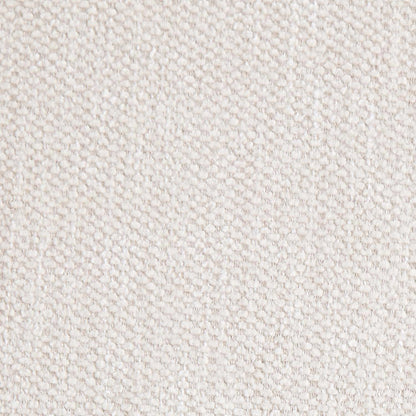 Canapé méridienne en tissu tissé beige clair Bari