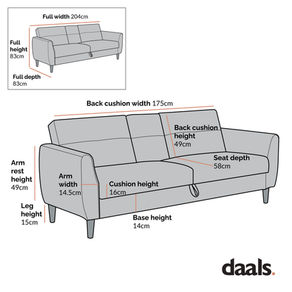Canapé-lit 3 places avec rangement en similicuir gris Latimer