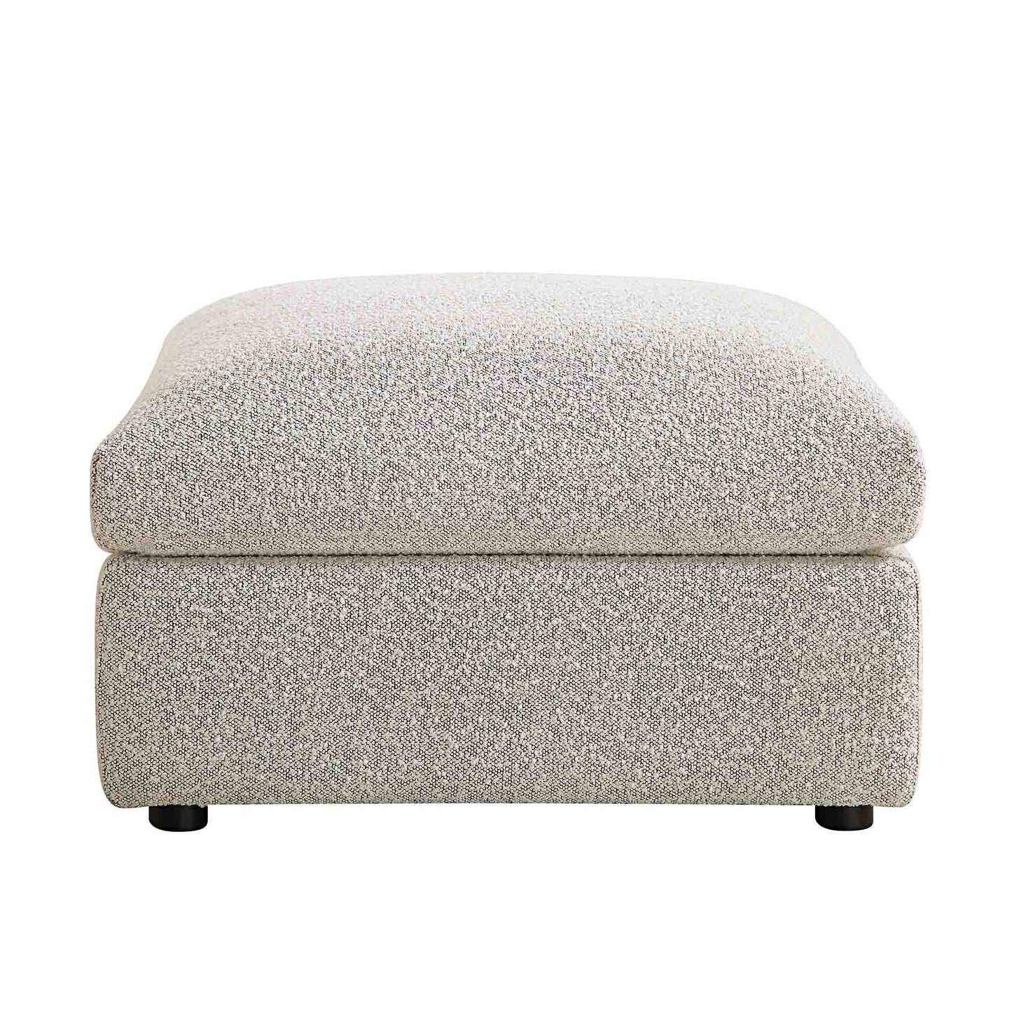 Pouf Boucle Gris Byron Mist