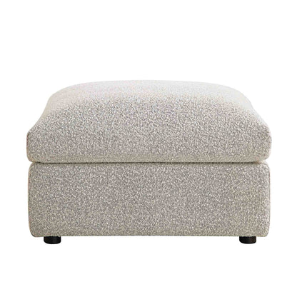 Pouf Boucle Gris Byron Mist