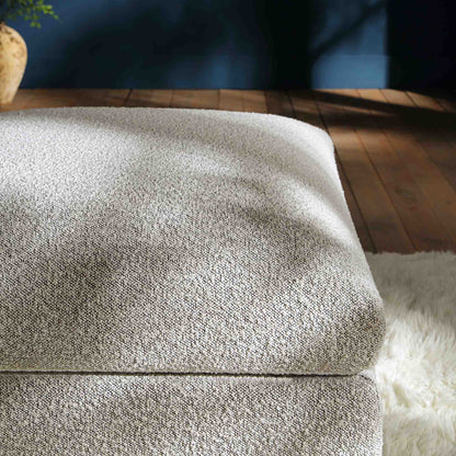 Pouf Boucle Gris Byron Mist