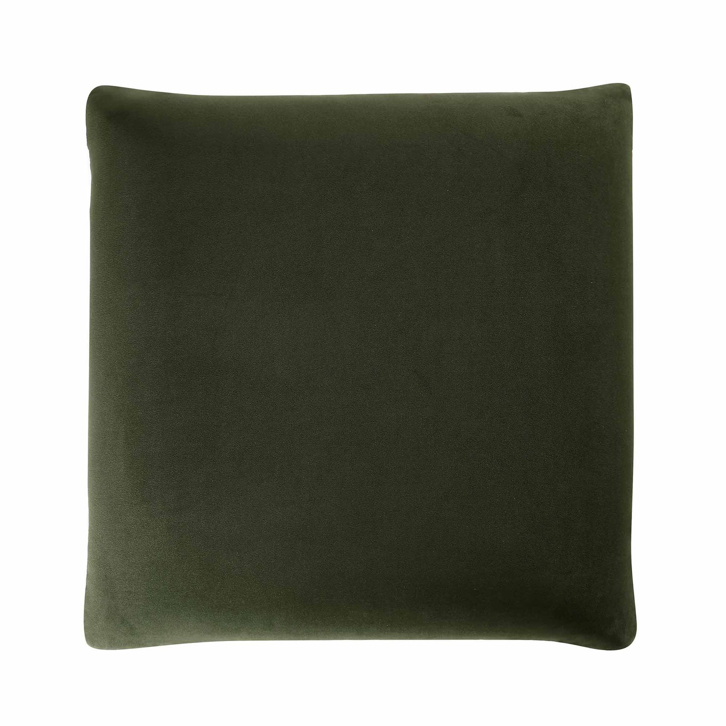 Pouf Gianni, velours vert mousse
