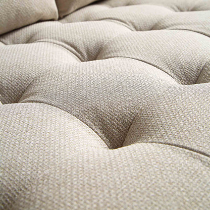 Canapé 2 places Henrietta, tissu tissé beige