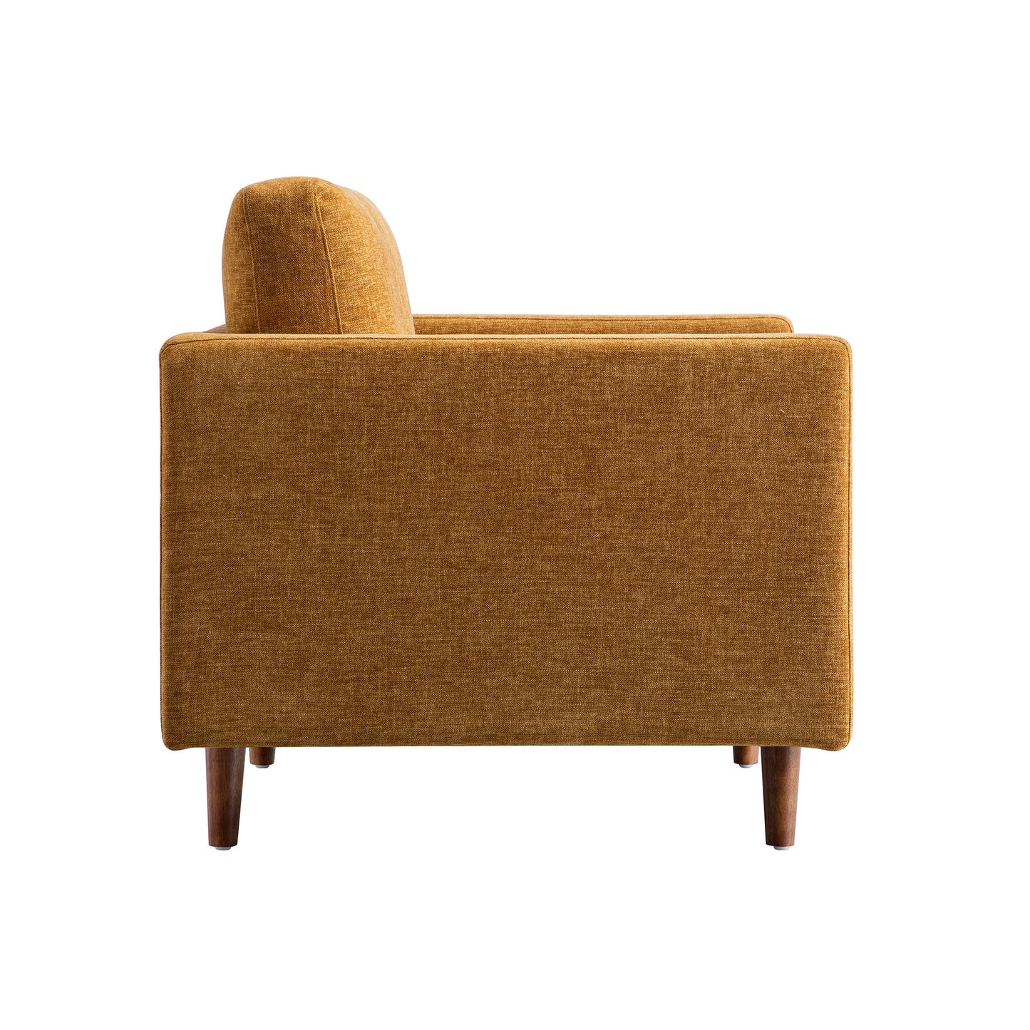 Fauteuil Henrietta, chenille miel épicé