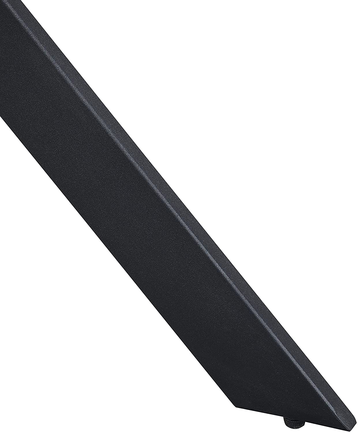 Table à manger Granby Wotan effet chêne 140 cm avec pieds géométriques en métal