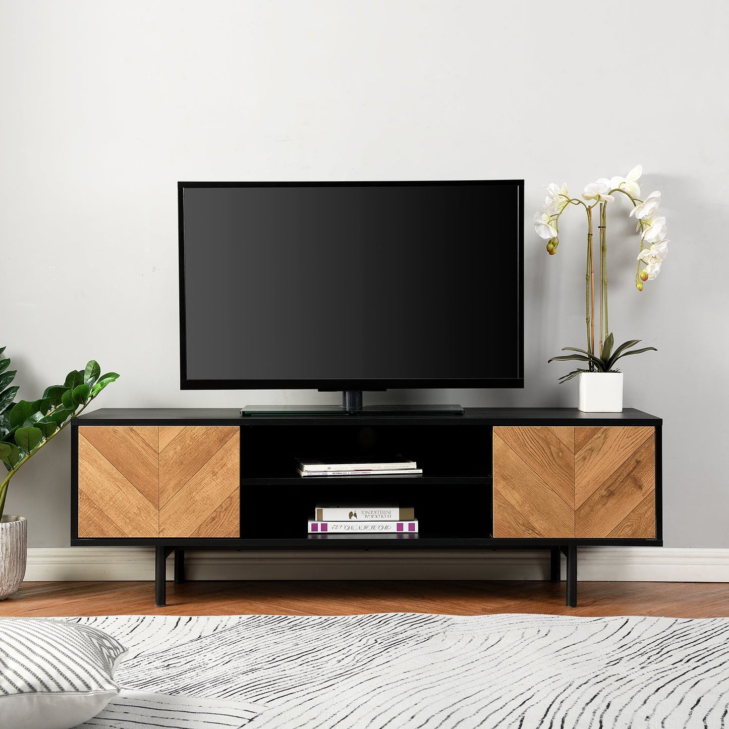 Meuble TV Brooklyn 140 cm de large