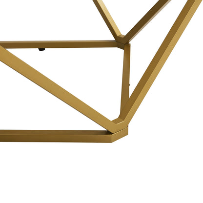 Table basse carrée effet marbre Giulia