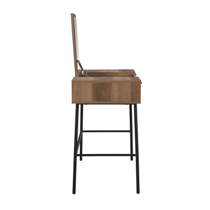 Coiffeuse console effet chêne Selwyn