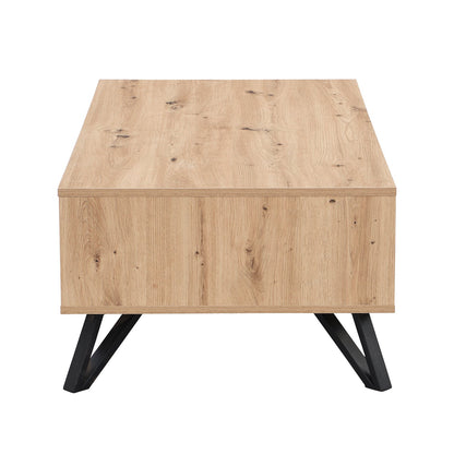 Table basse effet chêne Weston