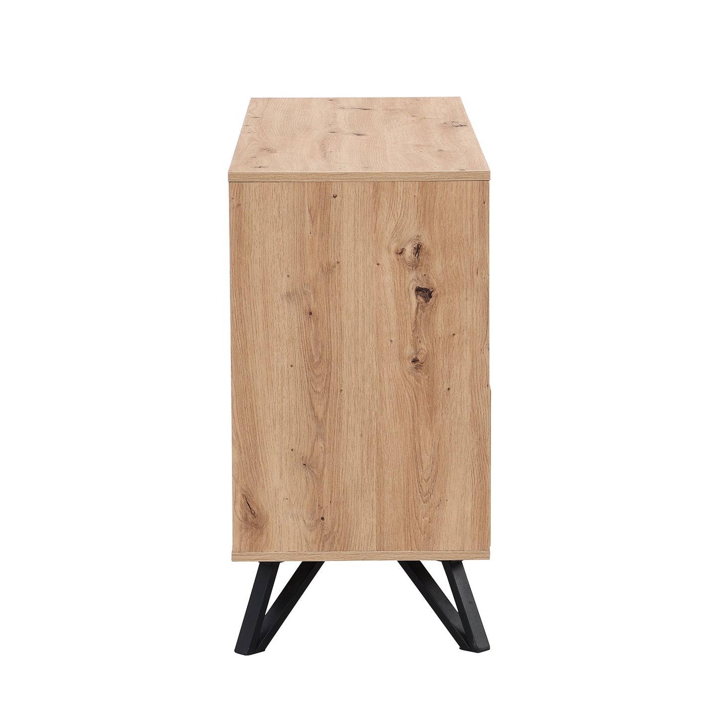 Commode à 6 tiroirs Weston effet chêne