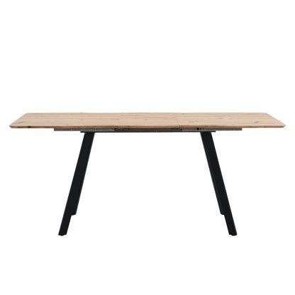 Table à manger extensible Weston effet chêne 6 à 8 places