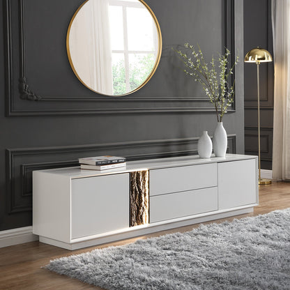 Meuble TV LED extra large Glen Tree Bark