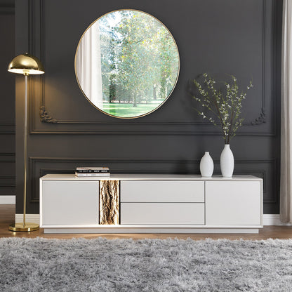 Meuble TV LED extra large Glen Tree Bark