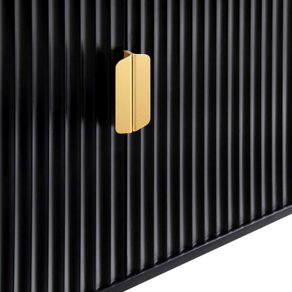 Buffet Richmond Ridged, grand format, noir mat