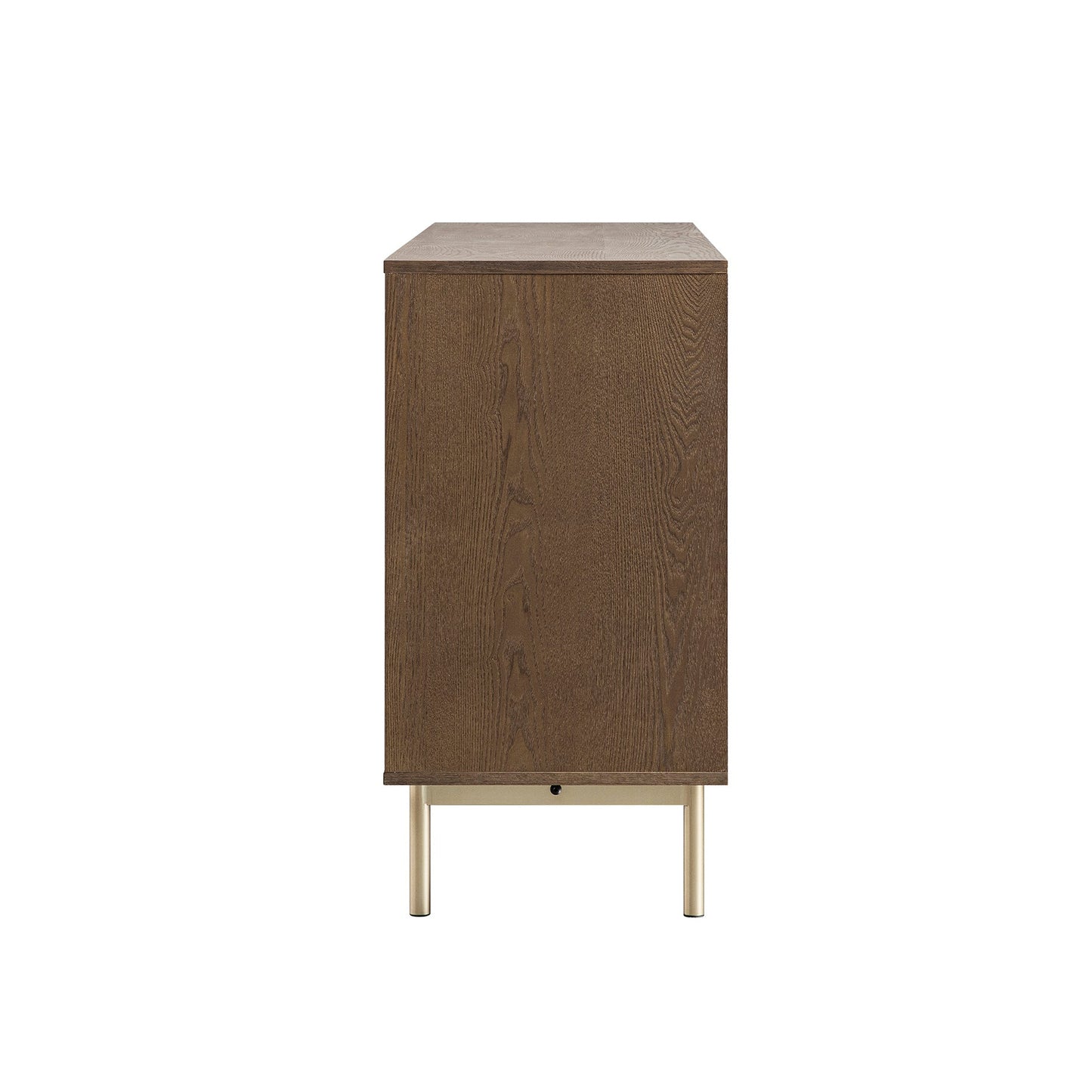 Grand buffet strié Richmond, frêne foncé