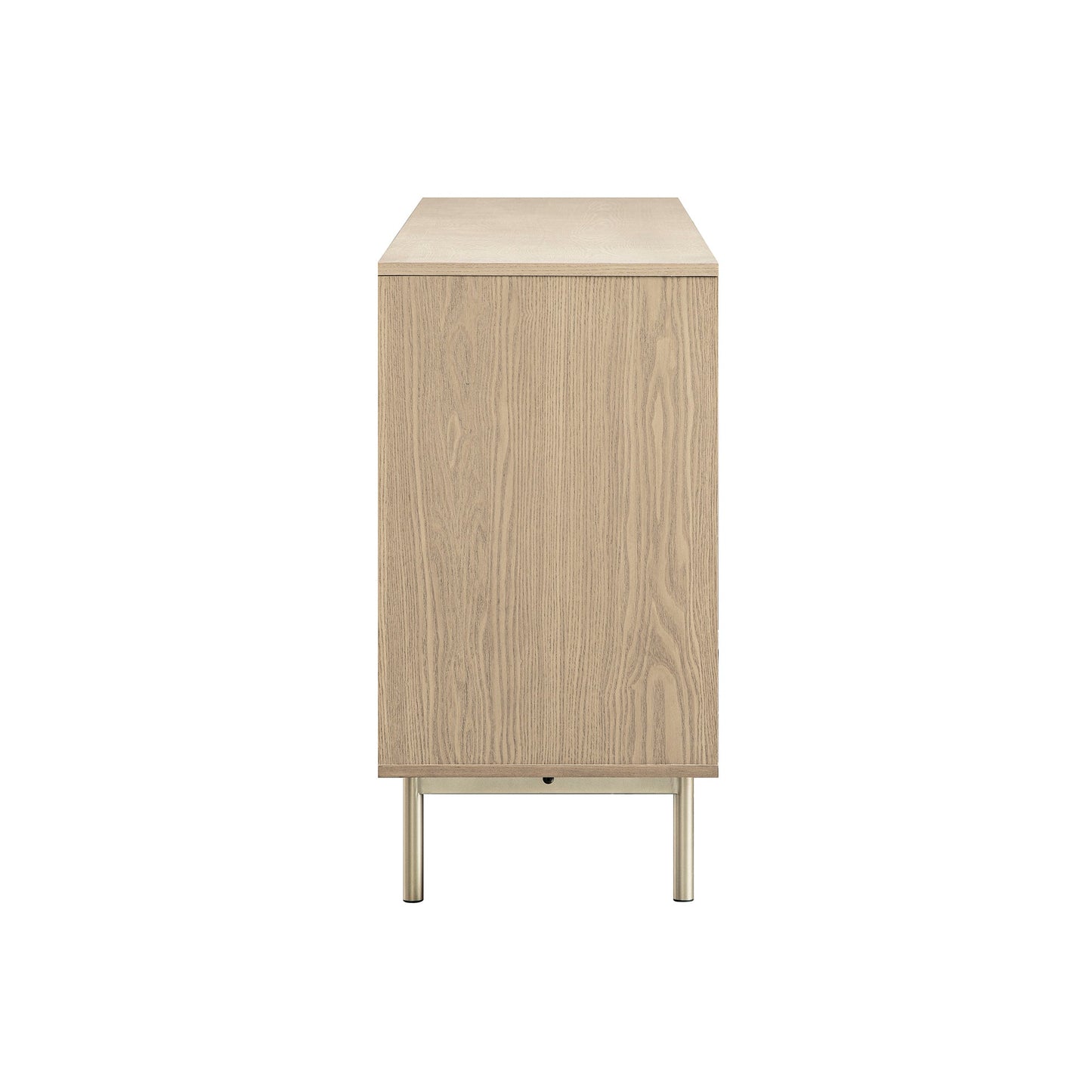 Grand buffet strié Richmond, frêne clair