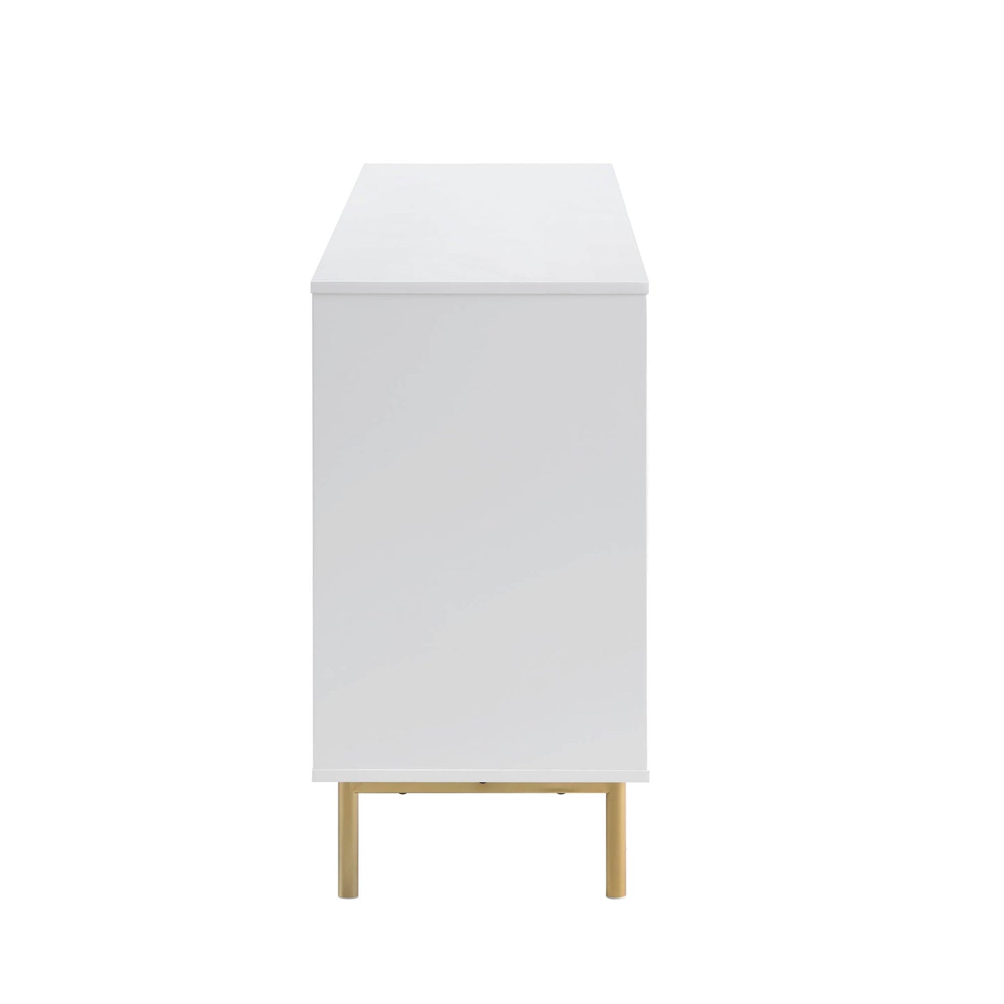 Buffet Richmond Ridged, grand format, blanc mat