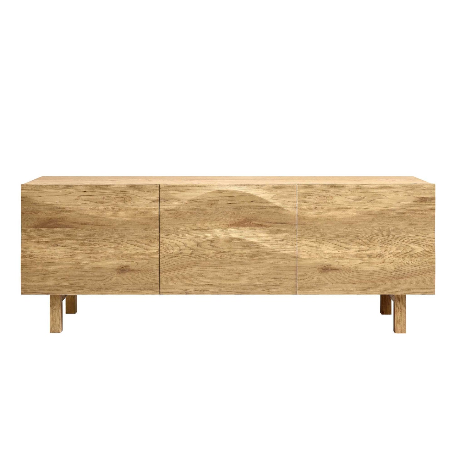 Meuble TV 3 portes Moriko, 150 cm